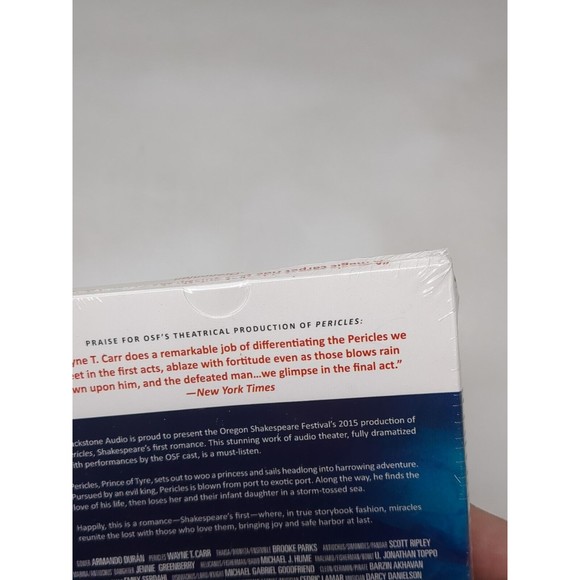 Oregon William Shakespeare Festival Pericles Audio Play CD 2015 Joseph Haj NEW - Picture 6 of 9